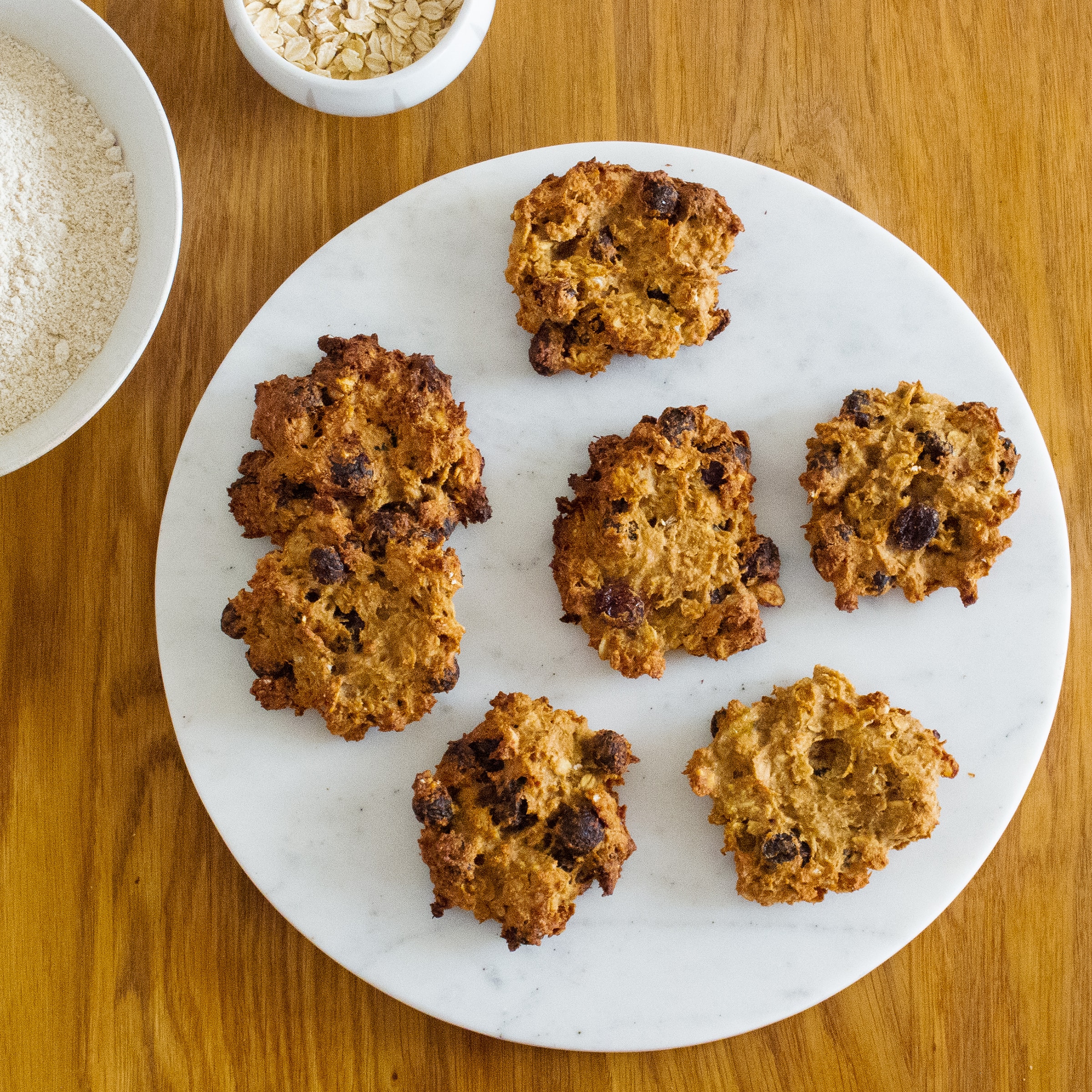 Glutenfreie Hafer-Cranberry-Cookies Rezept selbst machen | Alnavit