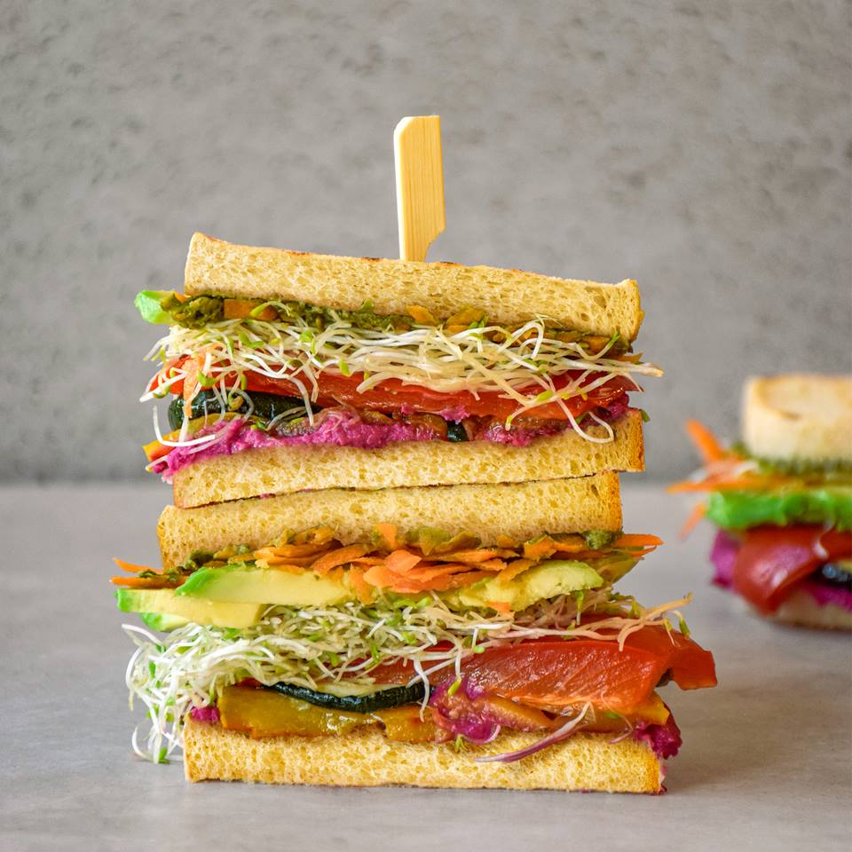 Rainbow Sandwich